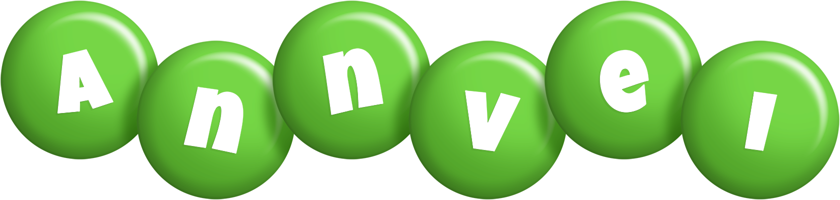 Annvei candy-green logo