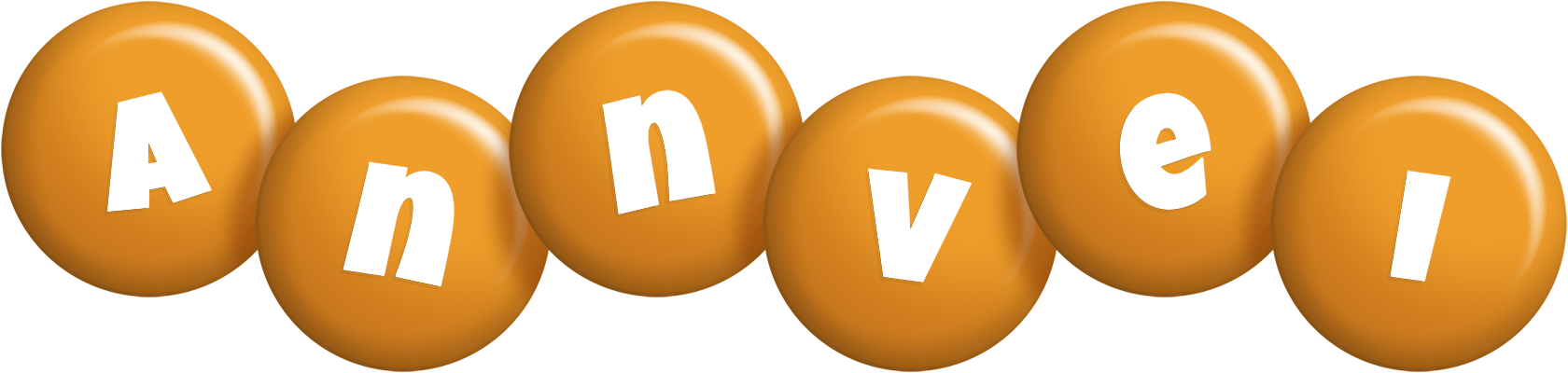 Annvei candy-orange logo