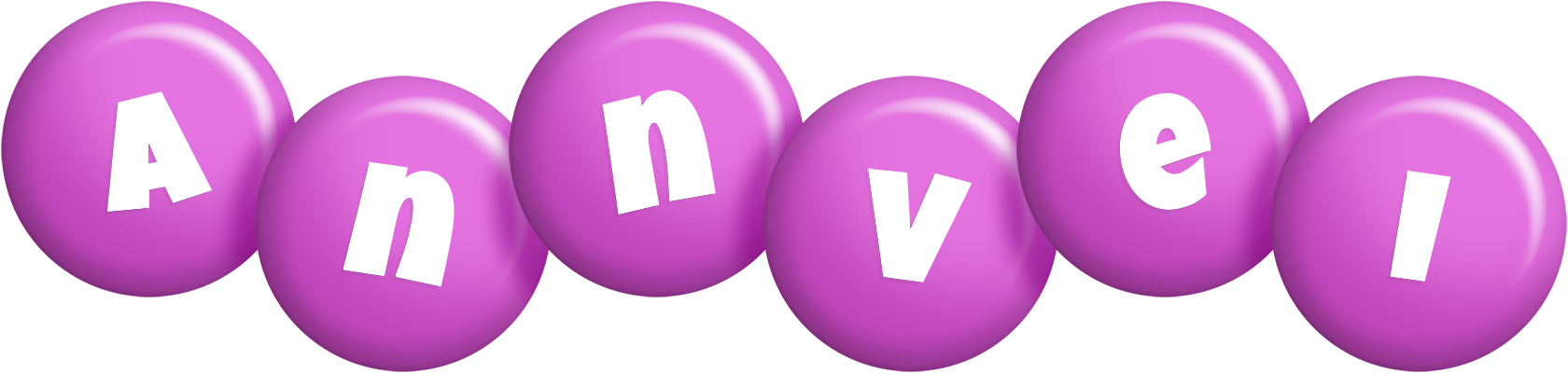 Annvei candy-purple logo