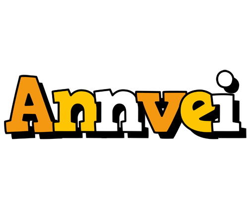 Annvei cartoon logo