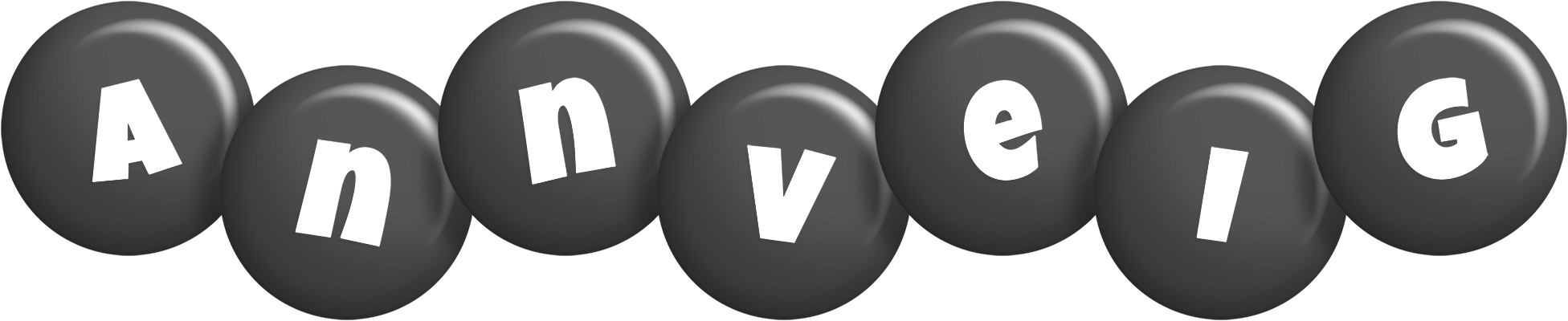 Annveig candy-black logo