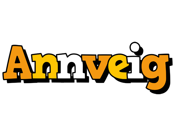 Annveig cartoon logo