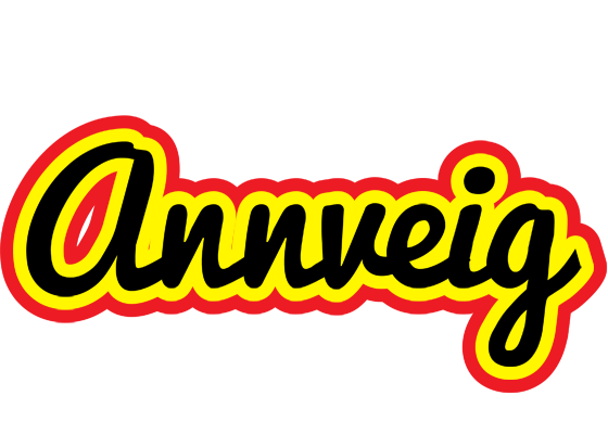 Annveig flaming logo