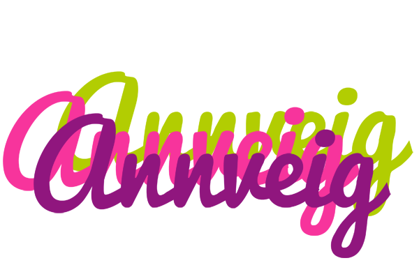 Annveig flowers logo