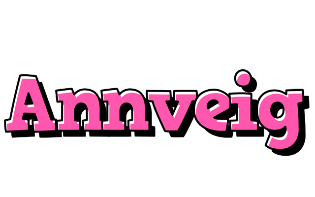 Annveig girlish logo