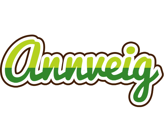 Annveig golfing logo