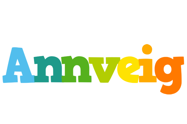 Annveig rainbows logo