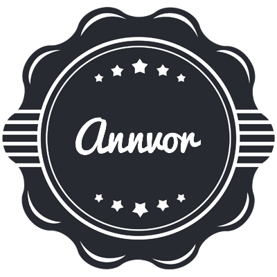 Annvor badge logo