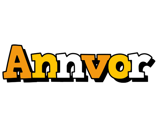 Annvor cartoon logo