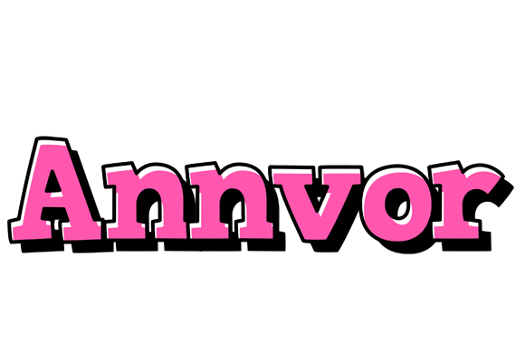 Annvor girlish logo
