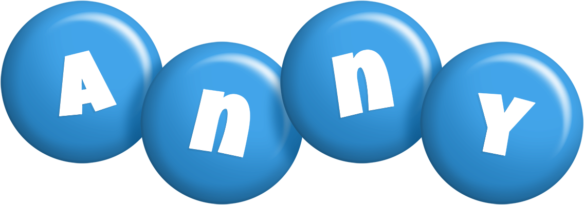 Anny candy-blue logo