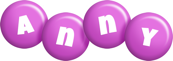 Anny candy-purple logo