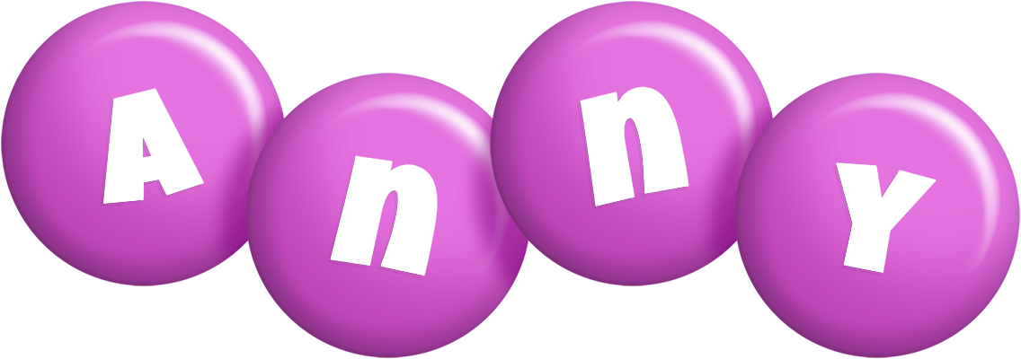 Anny candy-purple logo