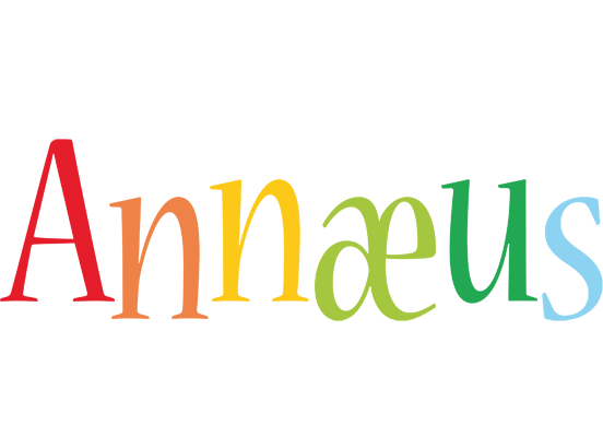 Annæus birthday logo