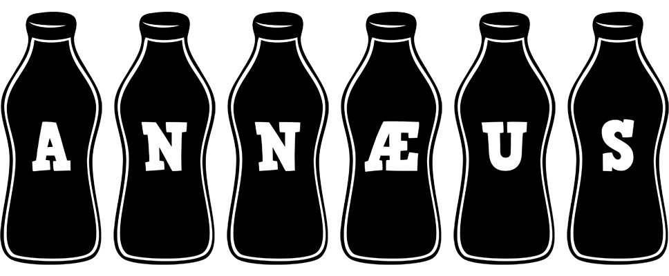 Annæus bottle logo