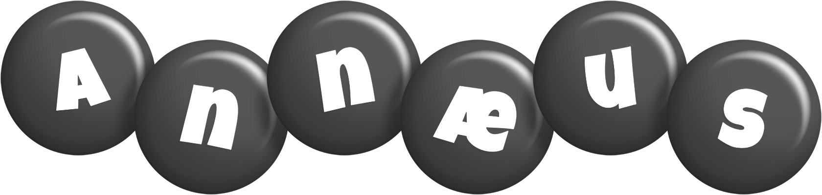 Annæus candy-black logo