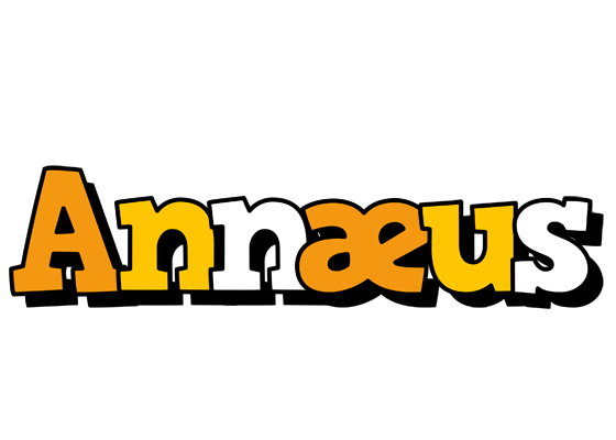 Annæus cartoon logo