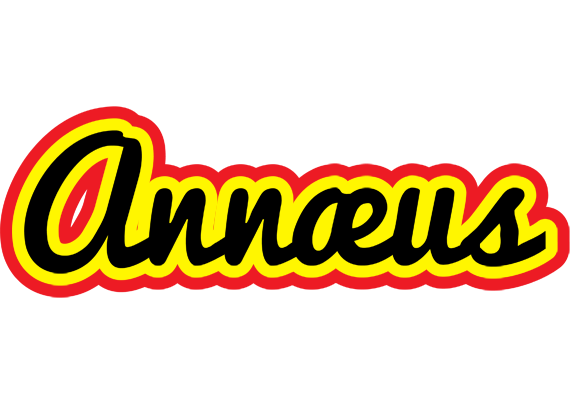 Annæus flaming logo