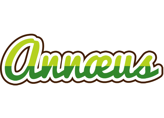 Annæus golfing logo