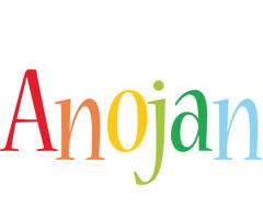 Anojan birthday logo