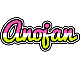 Anojan candies logo