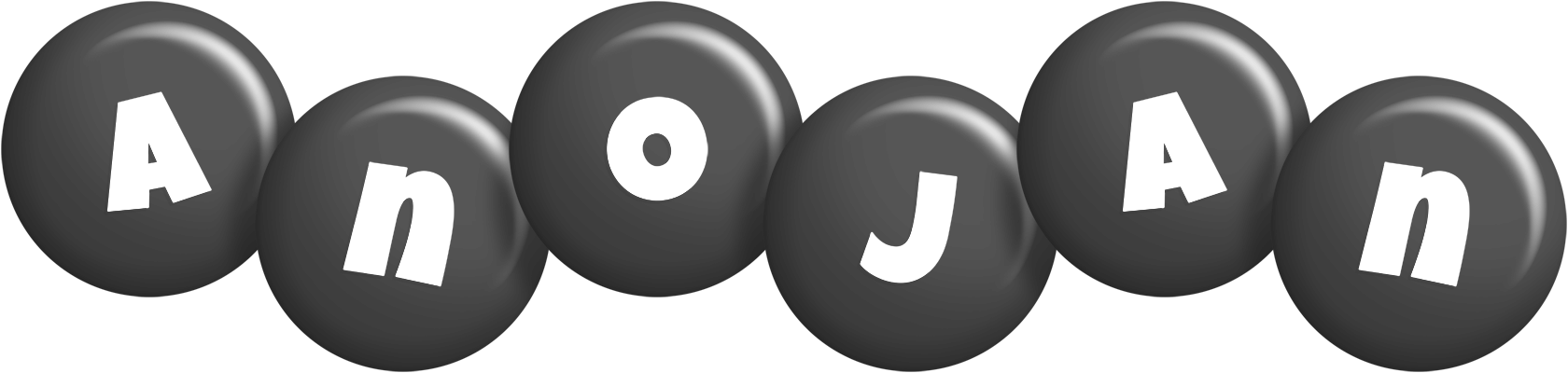 Anojan candy-black logo