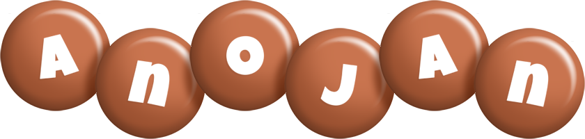 Anojan candy-brown logo