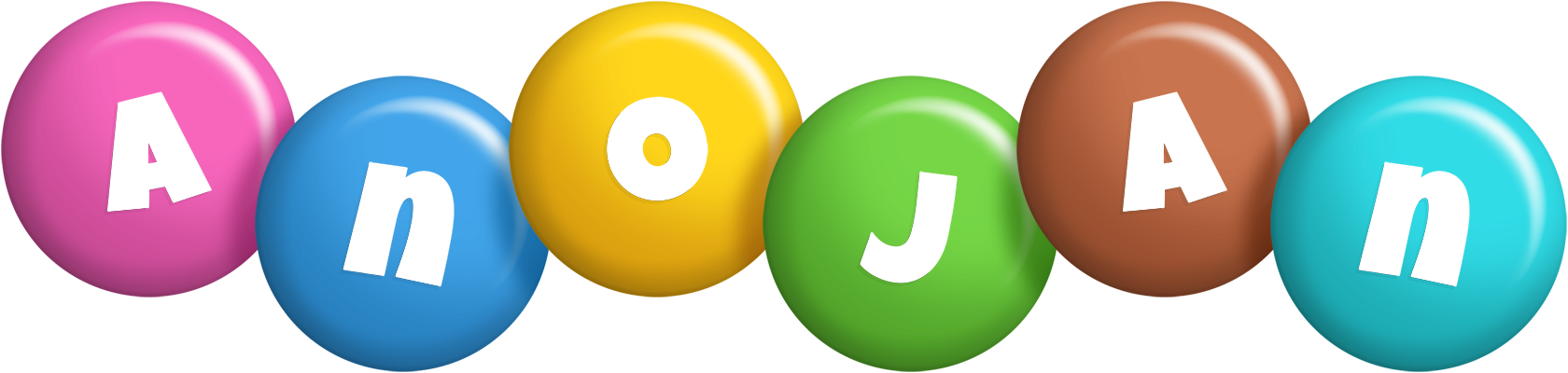 Anojan candy logo