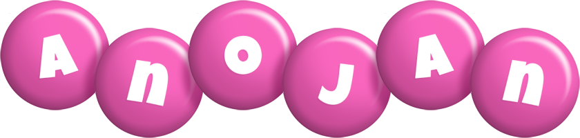 Anojan candy-pink logo