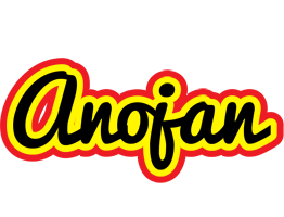 Anojan flaming logo