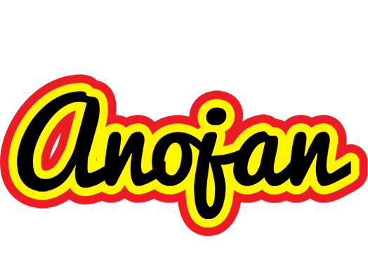 Anojan flaming logo