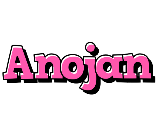 Anojan girlish logo