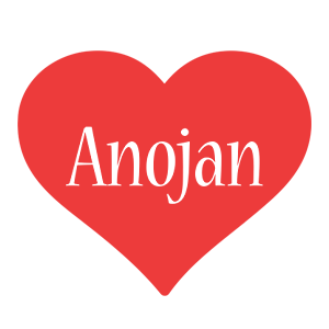 Anojan love logo