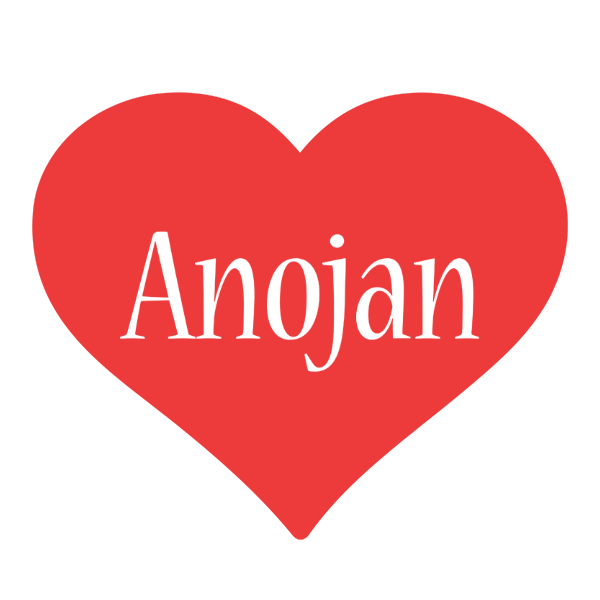 Anojan love logo
