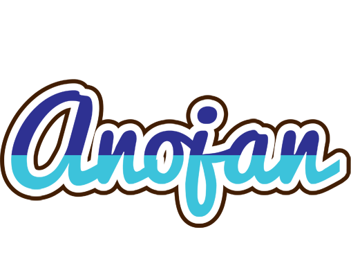 Anojan raining logo