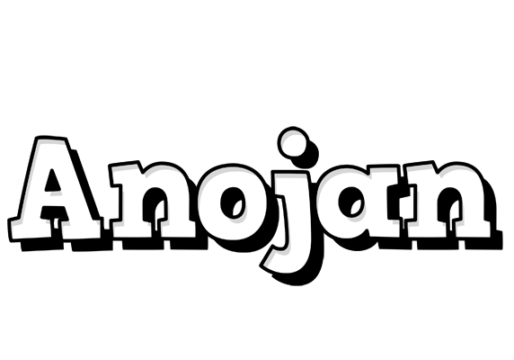 Anojan snowing logo