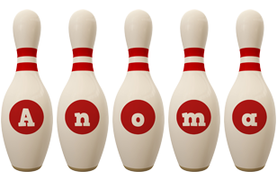 Anoma bowling-pin logo