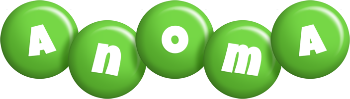 Anoma candy-green logo
