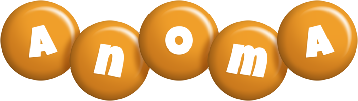 Anoma candy-orange logo