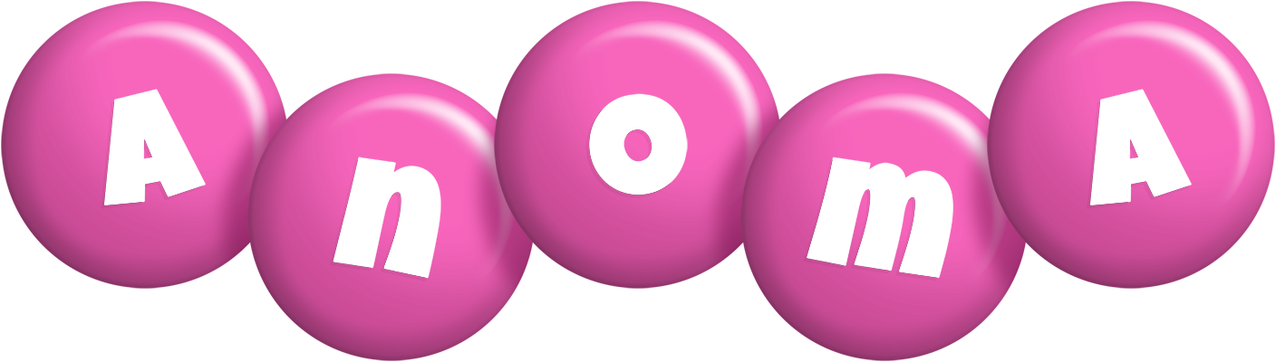 Anoma candy-pink logo