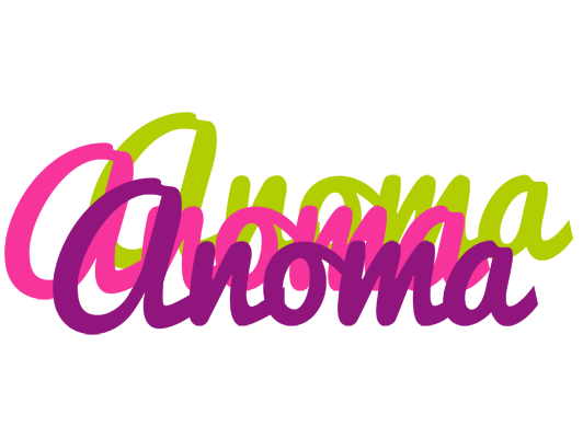 Anoma flowers logo