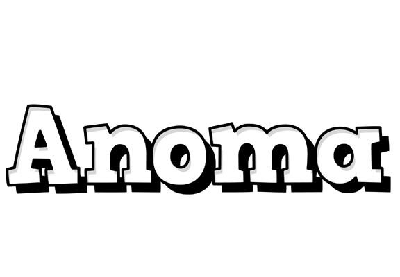 Anoma snowing logo