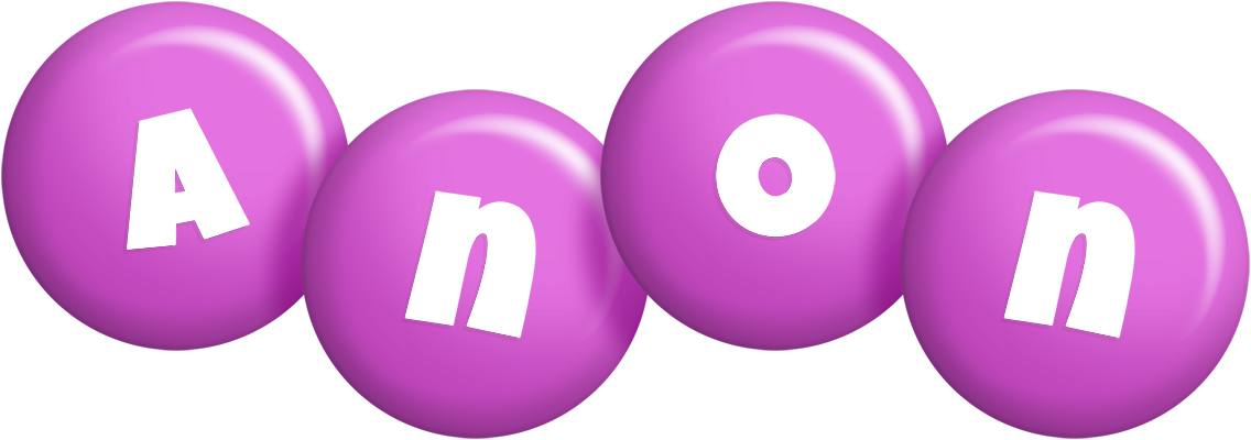 Anon candy-purple logo