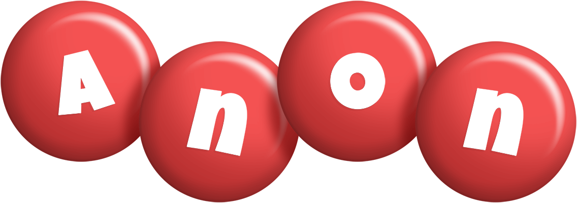 Anon candy-red logo