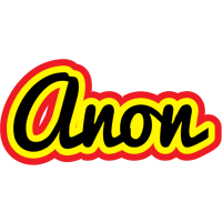 Anon flaming logo