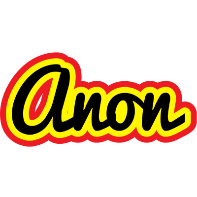 Anon flaming logo