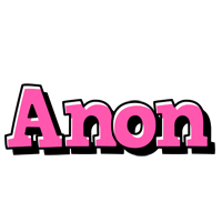 Anon girlish logo