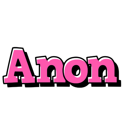 Anon girlish logo