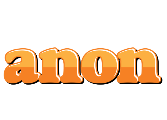 Anon orange logo
