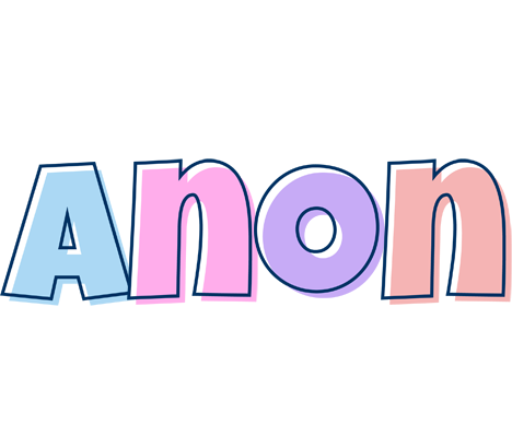 Anon pastel logo